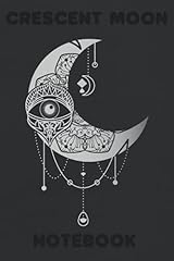 Crescent moon notebook for sale  Delivered anywhere in UK