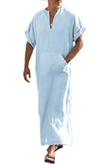 Coofandy mens thobe for sale  Delivered anywhere in UK
