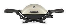 Weber Q 2200 Portable BBQ Grill, Propane Gas, Titanium, used for sale  Delivered anywhere in Canada