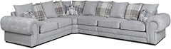 Corner settee large for sale  Delivered anywhere in UK