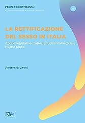 Rettificazione del sesso usato  Spedito ovunque in Italia 