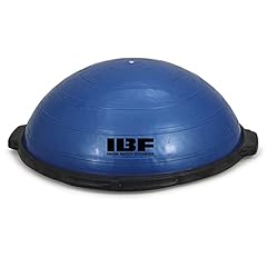 IBF Iron Body Fitness B.T.S. (Balance, Tone, Strength) Dome – Bosu Style Half Ball Core Trainer – Balance Board For Full-Body Exercise, Yoga and Stretching – Pump Included, Blue/Black, 92126-0 for sale  Delivered anywhere in Canada