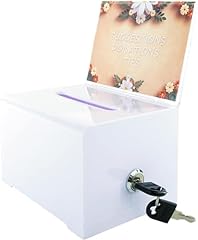 Acrylic donation ballot for sale  Delivered anywhere in UK