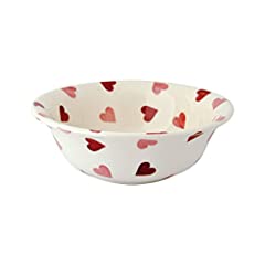 Used, Emma Bridgewater Pink Hearts Cereal Bowl | 1PIH010045 for sale  Delivered anywhere in UK