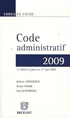 Code administratif 2009 d'occasion  Livré partout en Belgiqu