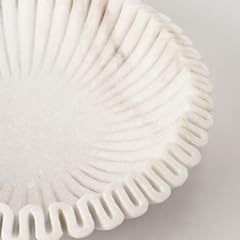 Marble ruffle bowl for sale  Delivered anywhere in USA 