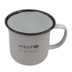 Tazza unicef metallo usato  Spedito ovunque in Italia 