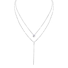 Zircon lariat necklaces for sale  Delivered anywhere in USA 