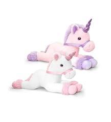 Keel Unicorn Pegasus Soft Toy, White or Pink, 35 cm, for sale  Delivered anywhere in UK