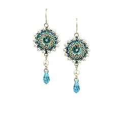 Handmade swarovski turquoise for sale  Delivered anywhere in USA 