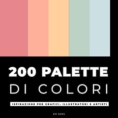 200 palette colori usato  Spedito ovunque in Italia 