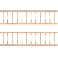 2pcs dollhouse railing for sale  Delivered anywhere in USA 