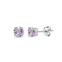 Amethyst earrings 925 for sale  Delivered anywhere in USA 