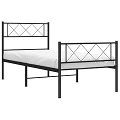 Vidaxl black metal for sale  Delivered anywhere in UK