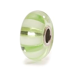Trollbeads strisce verde usato  Spedito ovunque in Italia 