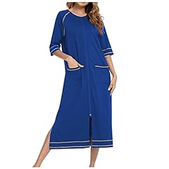 Women zipper bathrobe for sale  Delivered anywhere in UK