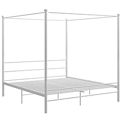 Vidaxl himmelbett metallbett gebraucht kaufen  Wird an jeden Ort in Deutschland