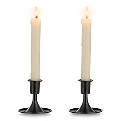 Black candlestick candle for sale  Delivered anywhere in UK