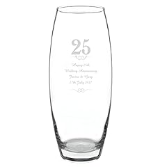 Personalised silver anniversar for sale  Delivered anywhere in UK