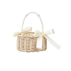 Wicker rattan flower for sale  Delivered anywhere in UK