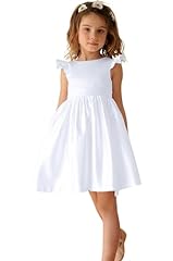 Amatesay white satin for sale  Delivered anywhere in USA 