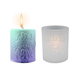Cylinder silicone candle for sale  Delivered anywhere in UK