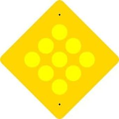Mutcd om1 yellow for sale  Delivered anywhere in USA 