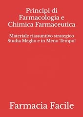 Principi farmacologia chimica usato  Spedito ovunque in Italia 