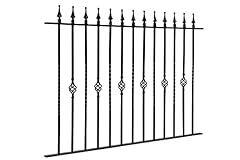 Metal fencing wrought for sale  Delivered anywhere in UK