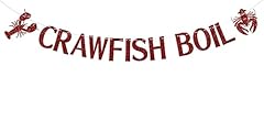 Crawfish boil banner for sale  Delivered anywhere in USA 