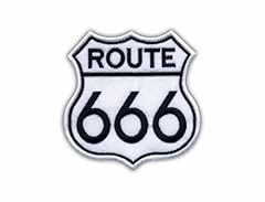 Route 666 aufnäher gebraucht kaufen  Wird an jeden Ort in Deutschland