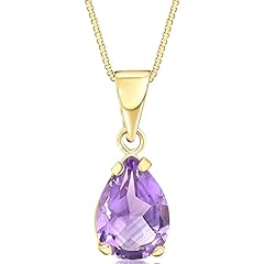 14k gold amethyst for sale  Delivered anywhere in USA 