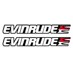 2pcs evinrude sticker for sale  Delivered anywhere in USA 
