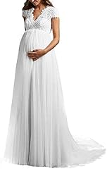 Yyoung umstandsbrautkleid lang gebraucht kaufen  Wird an jeden Ort in Deutschland