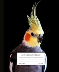 Cockatiel composition notebook for sale  Delivered anywhere in USA 
