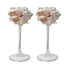 2pcs seashell wine for sale  Delivered anywhere in USA 