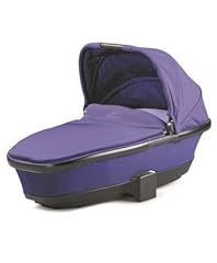 Quinny Foldable Carrycot (Black Trim)-Purple Pace (2014) for sale  Delivered anywhere in UK
