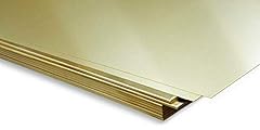 Brass sheet plate for sale  Delivered anywhere in Ireland