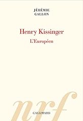 Henry kissinger européen d'occasion  Livré partout en France