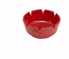 Red melamine ashtray for sale  Delivered anywhere in USA 