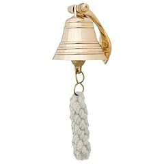Polished brass bell for sale  Delivered anywhere in USA 