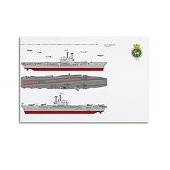 Vintage warship poster for sale  Delivered anywhere in UK
