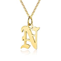 Letter necklaces women for sale  Delivered anywhere in USA 