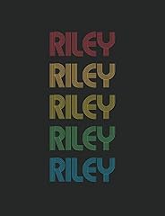 Riley personalized notebook for sale  Delivered anywhere in UK