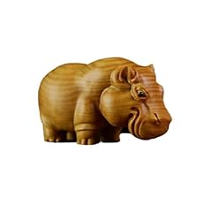 Wooden elephant rhino for sale  Delivered anywhere in UK