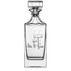 Glass whiskey decanter for sale  Delivered anywhere in USA 