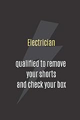 Electrician qualified remove for sale  Delivered anywhere in UK