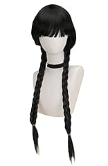 Wig long black for sale  Delivered anywhere in UK