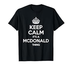 Mcdonald surname funny for sale  Delivered anywhere in UK