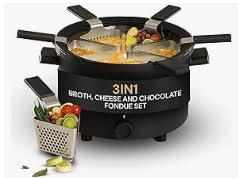 In1 electric fondue for sale  Delivered anywhere in USA 
